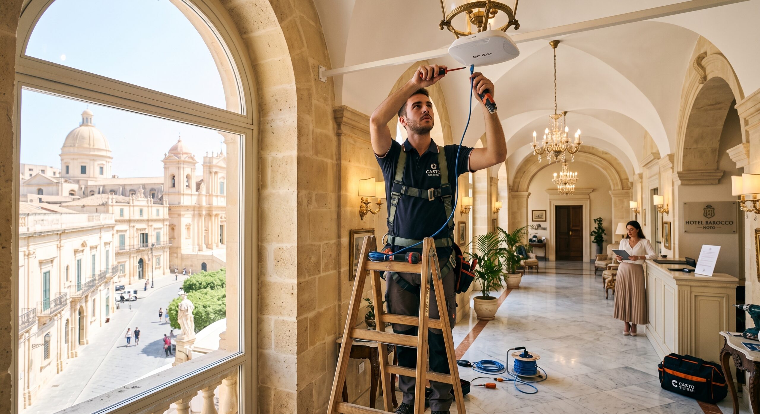 Scopri di più sull'articolo Sistemi Wi-Fi per Hotel a Noto