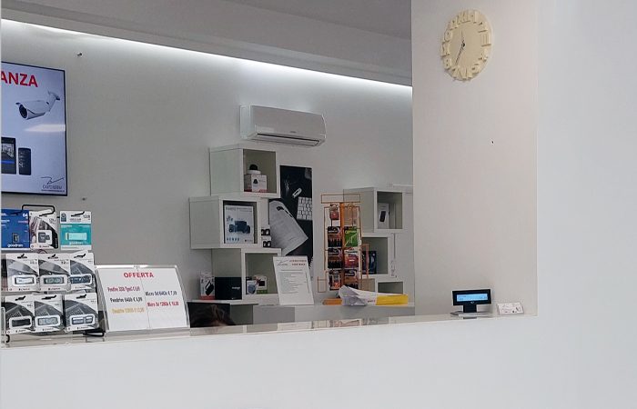 box accettazione dell'azienda Casto Sistemi